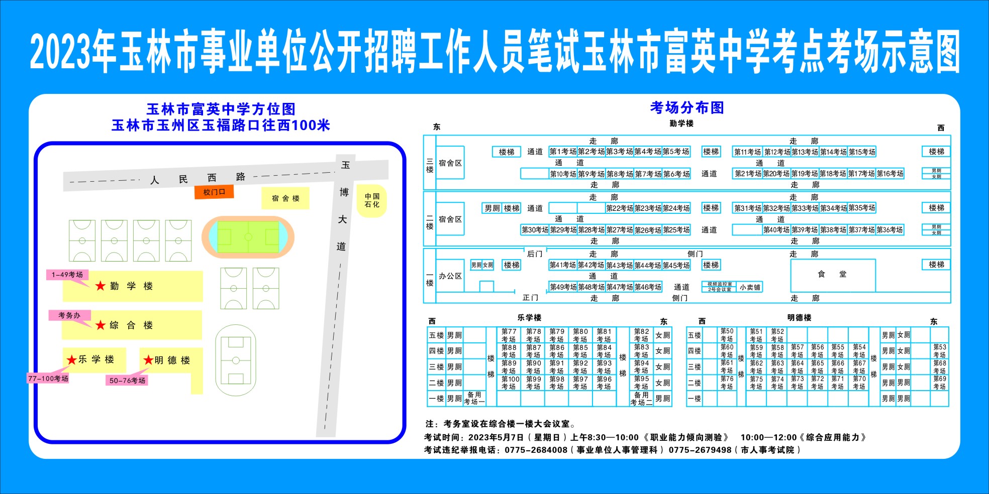 2023广西玉林市事业单位公开招聘工作人员考试温馨提示