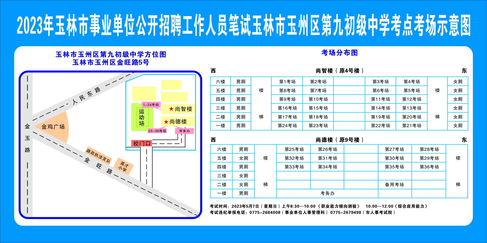 2023广西玉林市事业单位公开招聘工作人员考试温馨提示