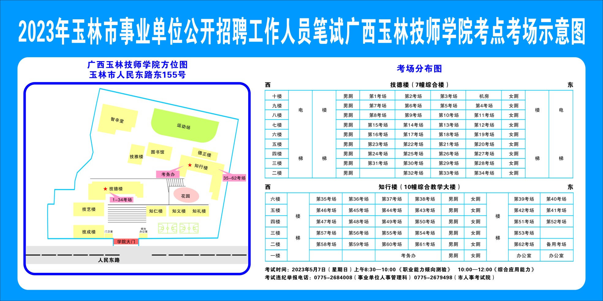 2023广西玉林市事业单位公开招聘工作人员考试温馨提示