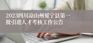 2023四川凉山州冕宁县第一批引进人才考核工作公告