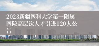 2023新疆医科大学第一附属医院高层次人才引进120人公告