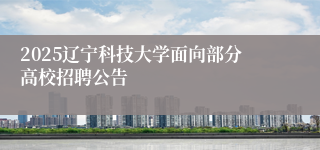 2025辽宁科技大学面向部分高校招聘公告